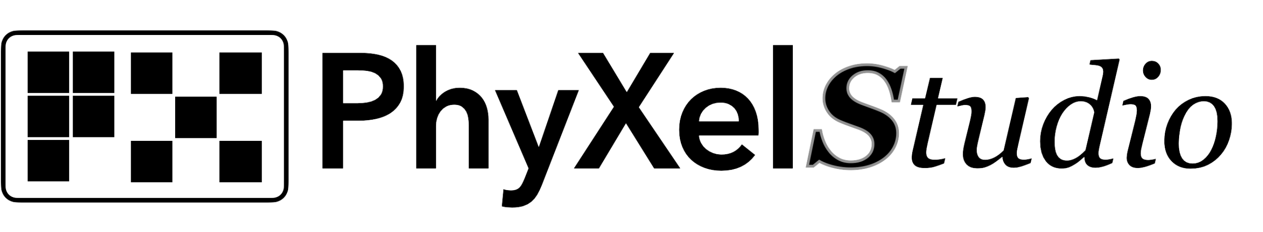 PhyXels Studio logo